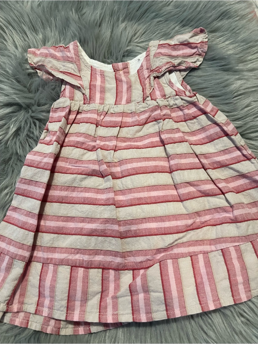 Cute baby girl striped stress Size 18 months #2832